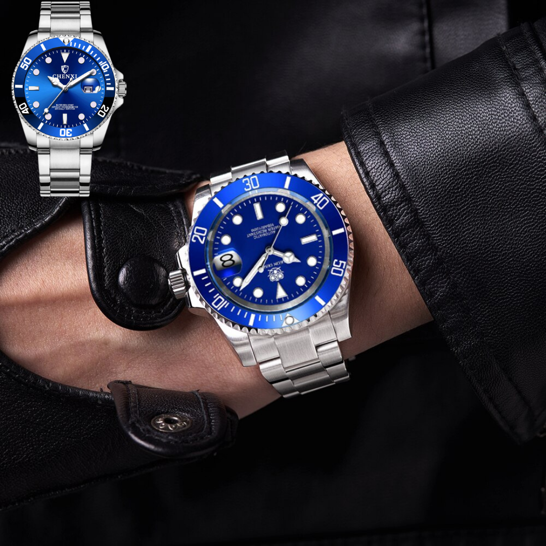 Reloj tipo Rolex - Azul - additional image 1